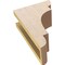 Ekena Millwork 4"W x 8"D x 12"H Classic New Brighton Rough Cedar Woodgrain TimberThane Corbel, Primed Tan CORUR04X08X12NEBRCPR - alternate 5